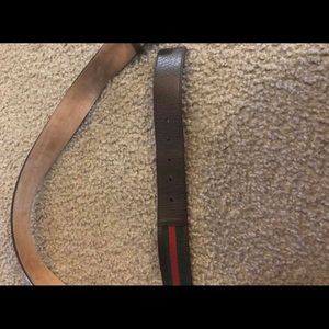Gucci Accessories - Unisex Gucci Belt (brown with green/red strip) Gucci Accessories - Unisex Gucci Belt (brown with green/red strip)